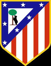 Crest of Atletico Madrid, Real's local rival.