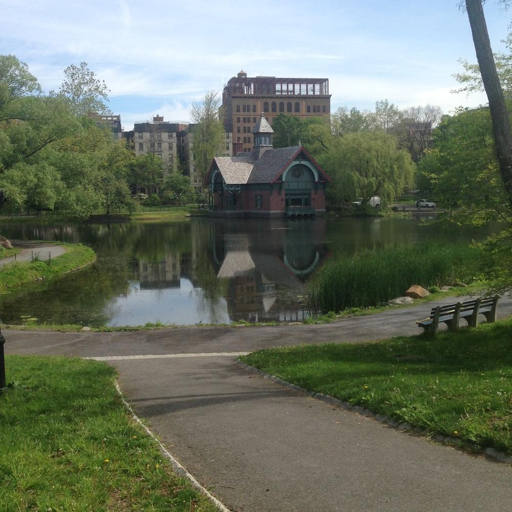the Harlem Meer and part of today's version of McGowan's Pass